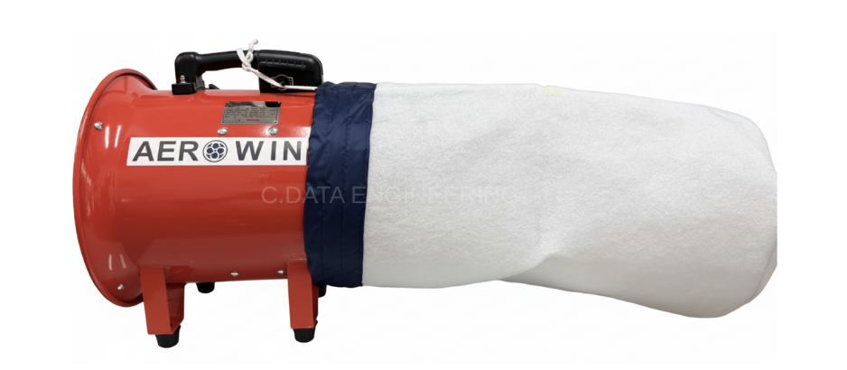 ถุงกรองฝุ่น Filter Bag สำหรับพัดลมระบายอากาศ ใช้กรองฝุ่นและสิ่งสกปรกจากอากาศ