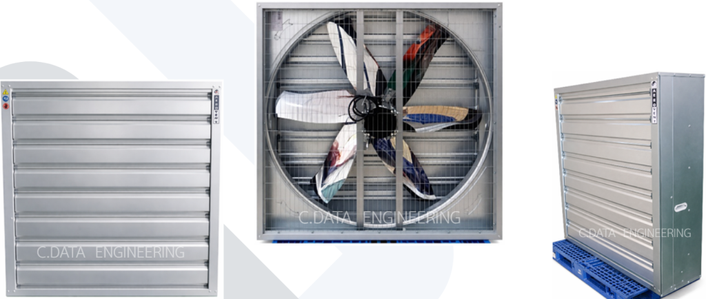 Direct-Drive Exhaust Fan พัดลมระบายอากาศแบบต่อตรงสำหรับงานอุตสาหกรรม