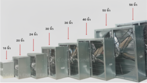 Exhaust Fan สำหรับโรงงาน คู่มือเลือกขนาดและแรงลมให้เหมาะสมที่สุด