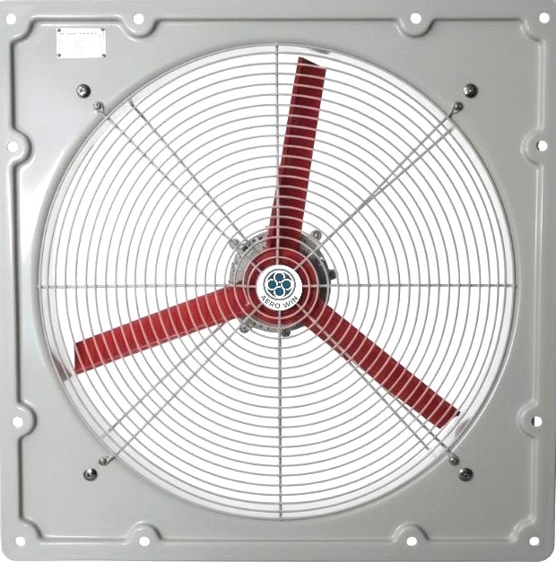 BPS พัดลมกันระเบิด แบบติดผนังทรงสี่เหลี่ยม