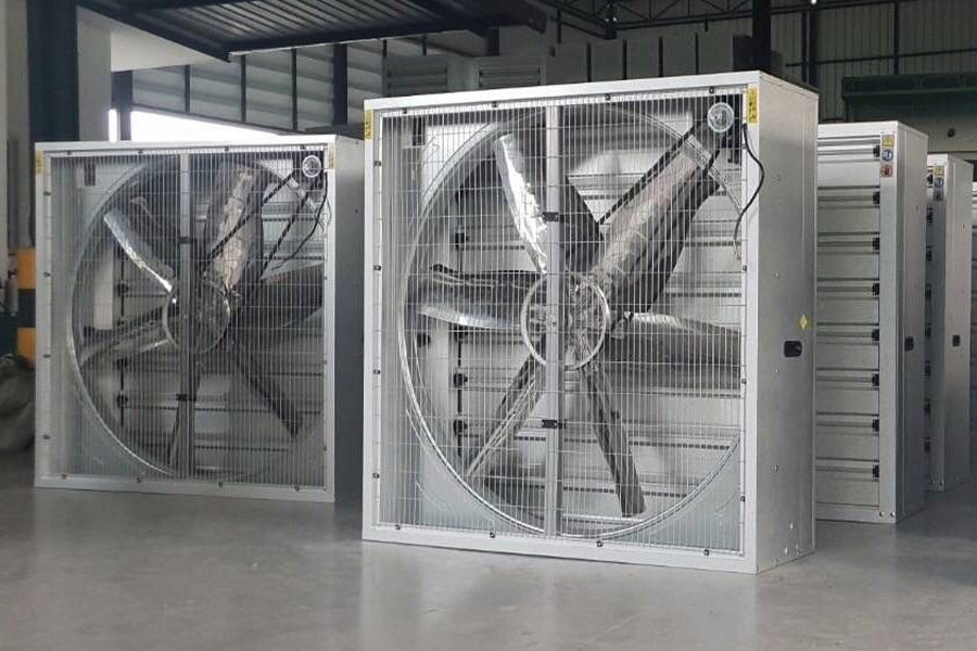 หลักการทำงานของพัดลมเกษตร (Exhaust Fan) คืออะไร? ทำไมโรงเรือนยุคใหม่ขาดไม่ได้